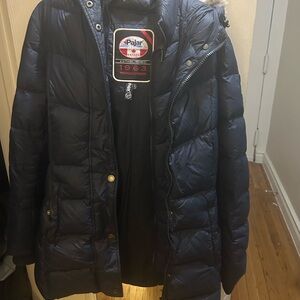 Pajar Midnight Blue Puffer Coat- like new!